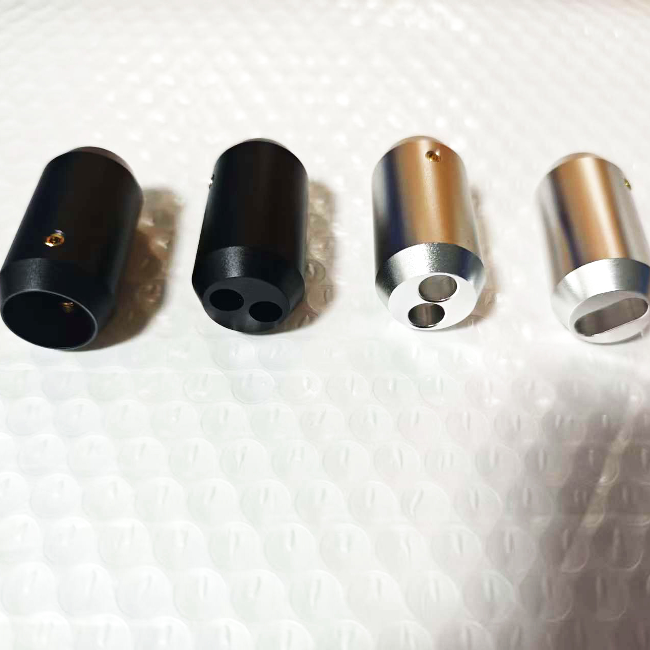 Audio Splitter Y - 4 шт. алюминиевых Y-образных разветвителей для