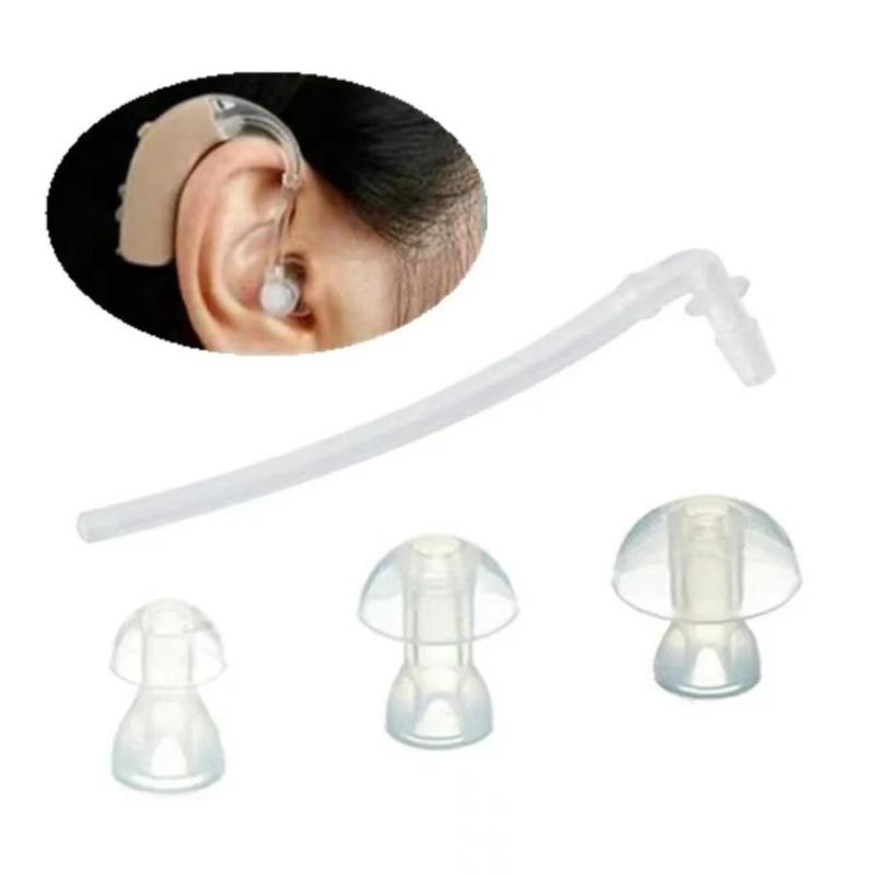 Silicone Ear Tip Replacement - Запасные части для портативного слухового аппарата: