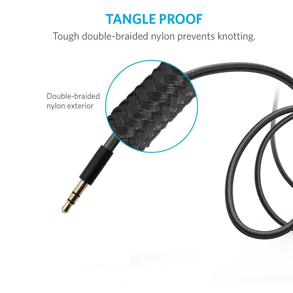 Сменный кабель Poyatu для науш – обзор и цена Wired Earphone Mic
