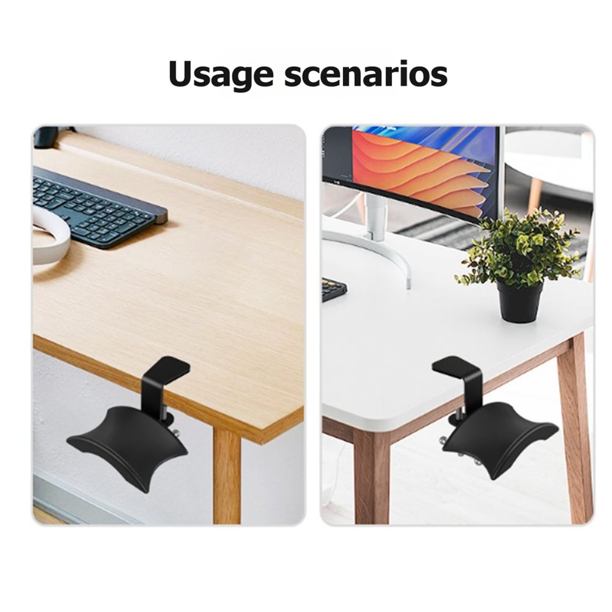 DT75BG Регулируемый поворотный – обзор и цена Headphone Stand Desk
