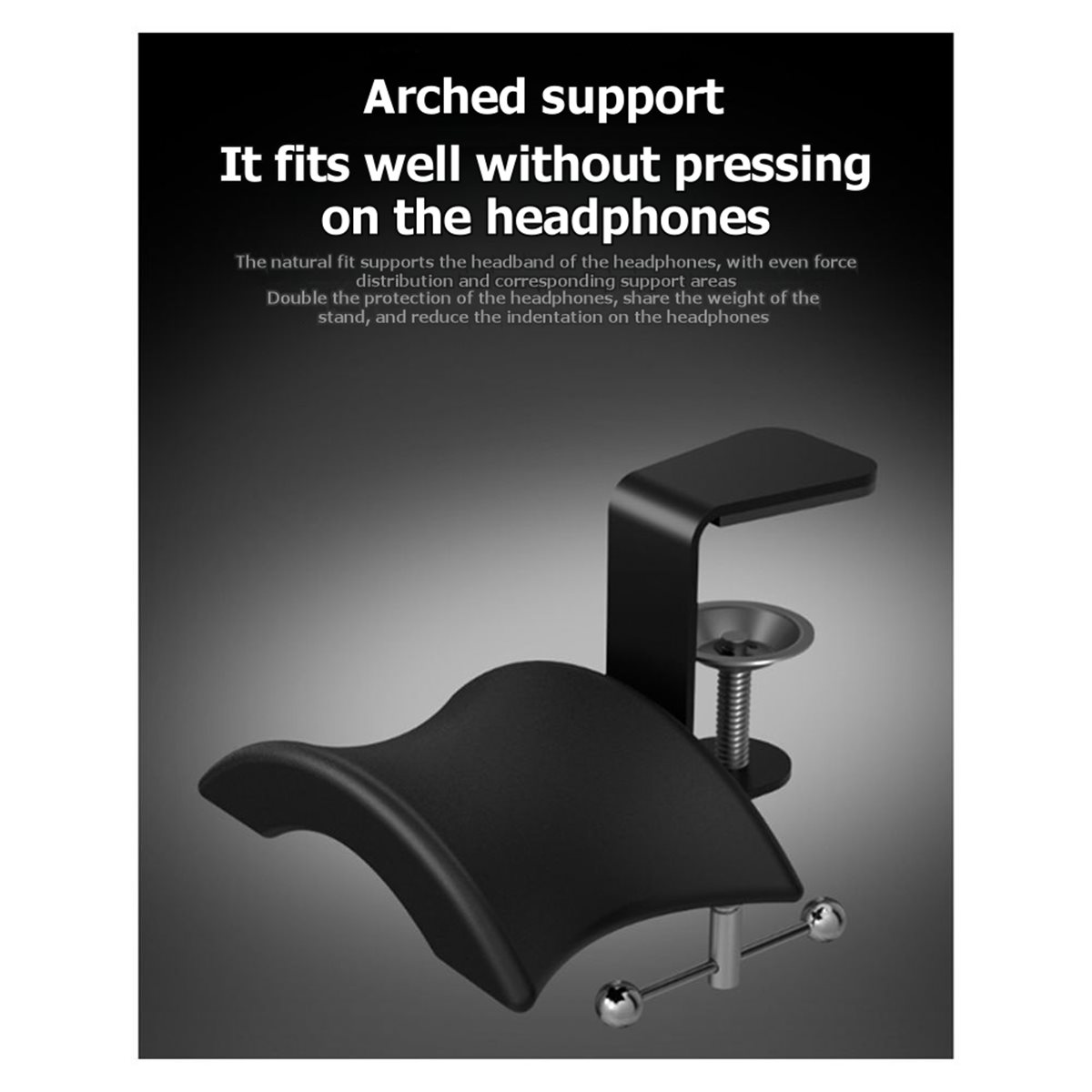 DT75BG Регулируемый поворотный – обзор и цена Headphone Stand Desk