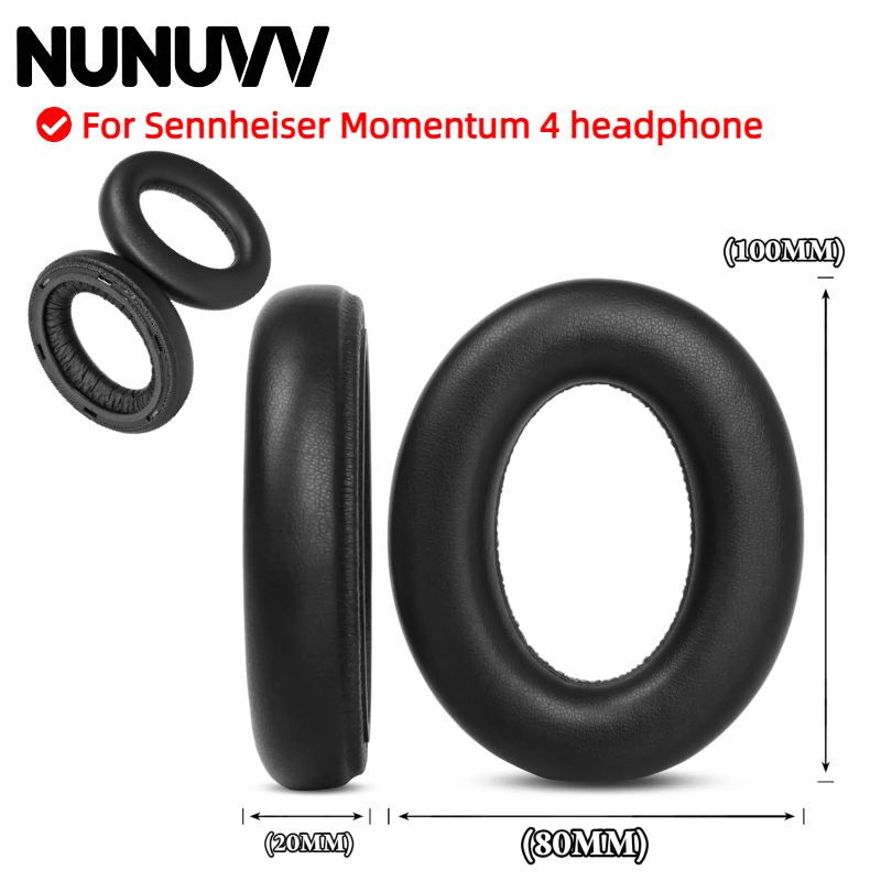 Амбушюры NUNUVV с пластиковой  – обзор и цена Sennheiser Headphone Momentum 4
